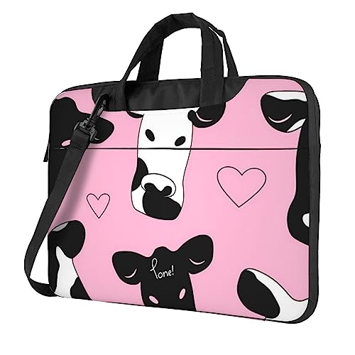Sacoche pour ordinateur portable VACSAX avec motif vache laitière au design original