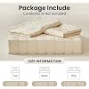 WARMDERN Set Copripiumino King Size 7 Pezzi – Bianco Quadri – Leggero 4 Stagioni – Con Lenzuolo E Federe