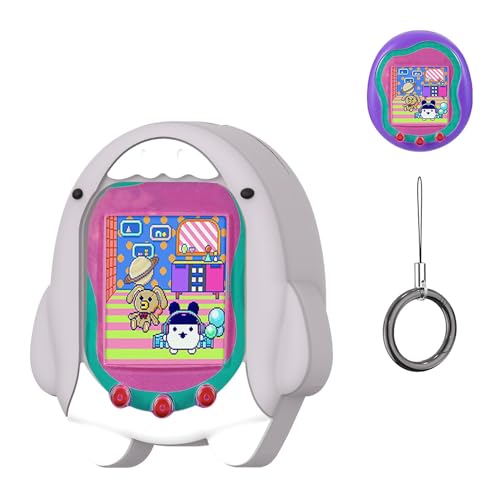 動作確認済み Tamagotchi Uni たまごっちユニ 本体+ 保護カバー Tamagotchi Uni 用 ケース 保護フィルム(2枚) 組み合わせセット