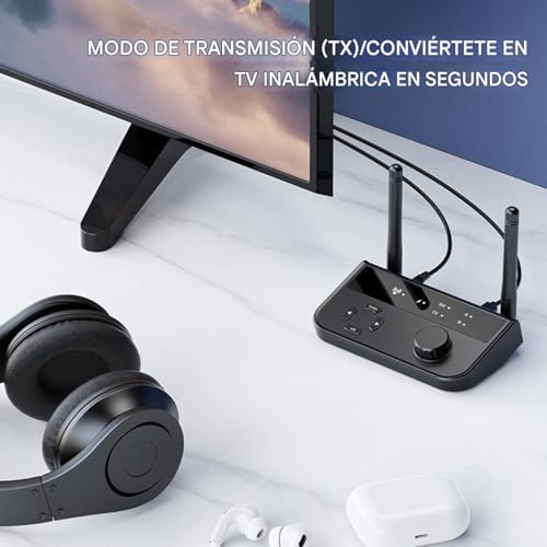 Adaptador inalámbrico para viajes en coche con divisor musical para toda la familia 3