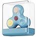 Fidget Toys Fidget Blocks Fidget Pads Stress Fidget Block Twisty Fidget Toy Cube Anxiety Toy Infinite Cube for Adults (Spin Blue)