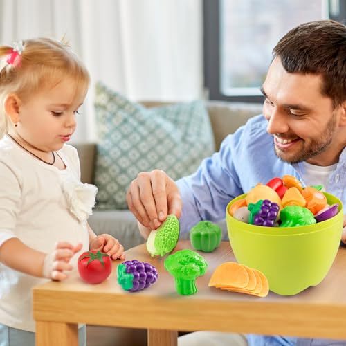 image for Funpynani 100Pcs Kitchen Playset, Kids Pretend Cooking Play Pots, Pans