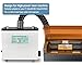 253W Fume Extractor Strong Suction for S1/F1/ M1/LU3 Most Laser Engraver Cutter Solder Fume Extractor with Exhaust Odor Smoke Purifier for Lasering Soldering 3D Printing