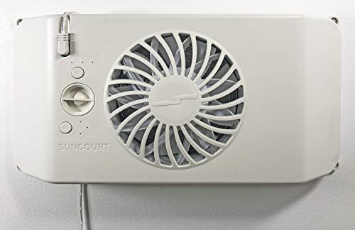 Hottest Sale Suncourt Equalizer EZ8 Smart Register Booster Fan with Wall Mounting Kit, Improve Heating and Air Conditioning Efforts HC600-WK