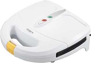 丸山 アレグレ ホットサンドメーカー W ダブル AL-153HS 電気 フッ素樹脂加工 2枚 ホワイト