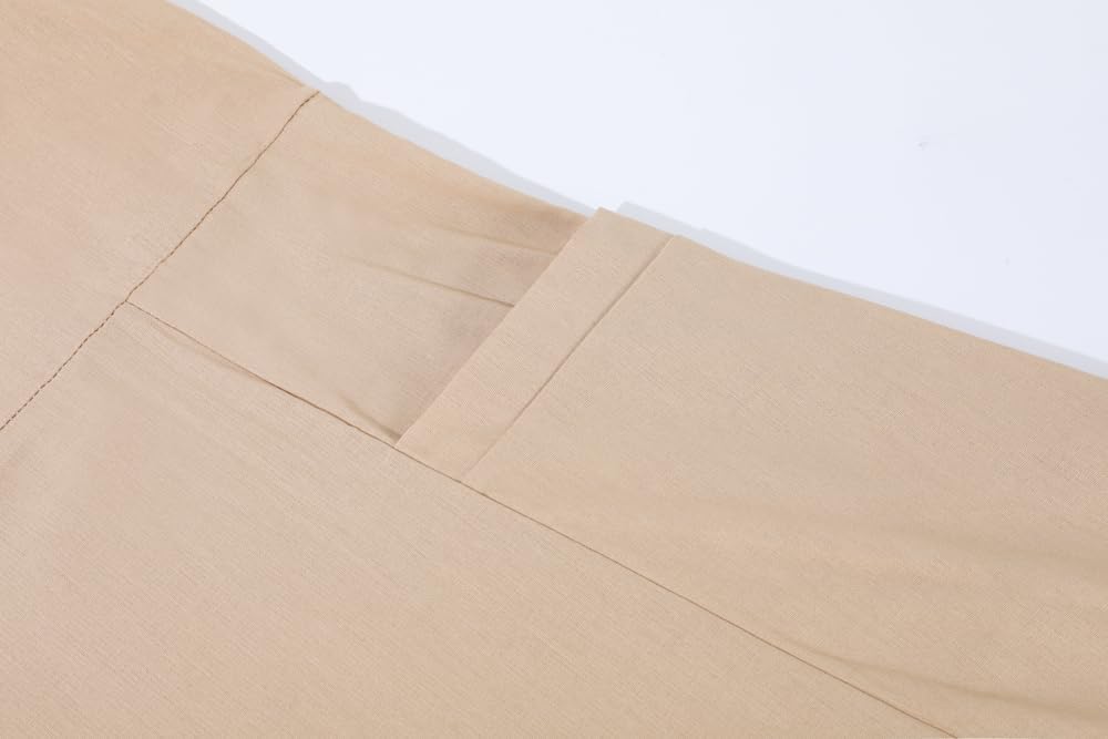 yoeasy Women's Cotton Linen Casual Loose Pockets Long Dress Plain Sleeveless Tank Dress - Image 6