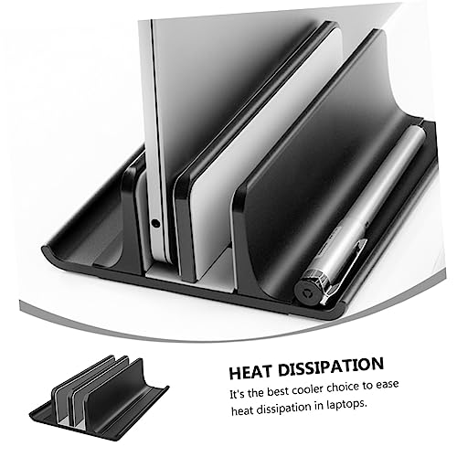 Base para laptop de aluminio resistente para enfriamiento miniatura 5