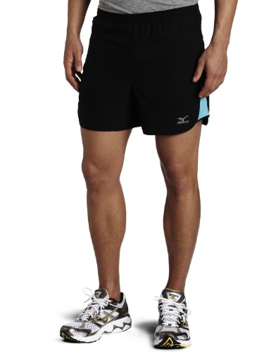 Short Mizuno Ascend 2-N-1 femme pour le running et trail avec cuissard intégré confortable