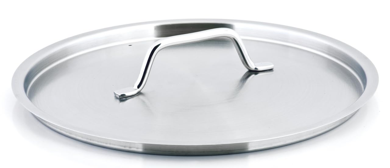 METRO Professional Coperchio in acciaio inox, Ø 40 cm. 1 unità