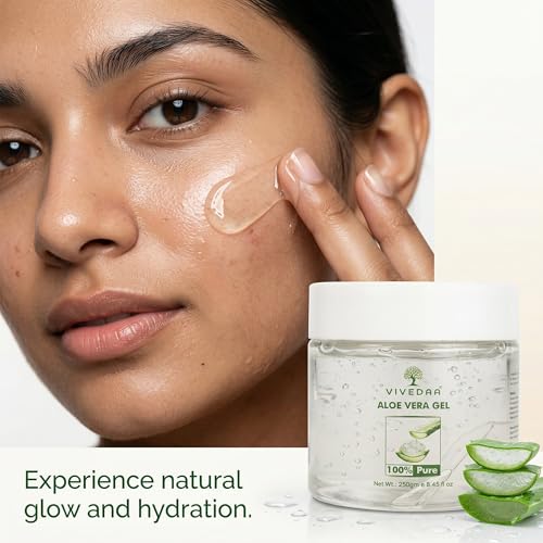 Image of Aloe Vera Gel for Face Skin & Hair 500G (Pack Of 2)