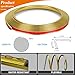 Peel and Stick Trim,Outside Vinyl Corner Trim,Self-Adhesive Wall Trim,Flexible Self Adhesive Trim,Peel and Stick for Tile and Wall Edges,Furniture Decoration.(Gold)