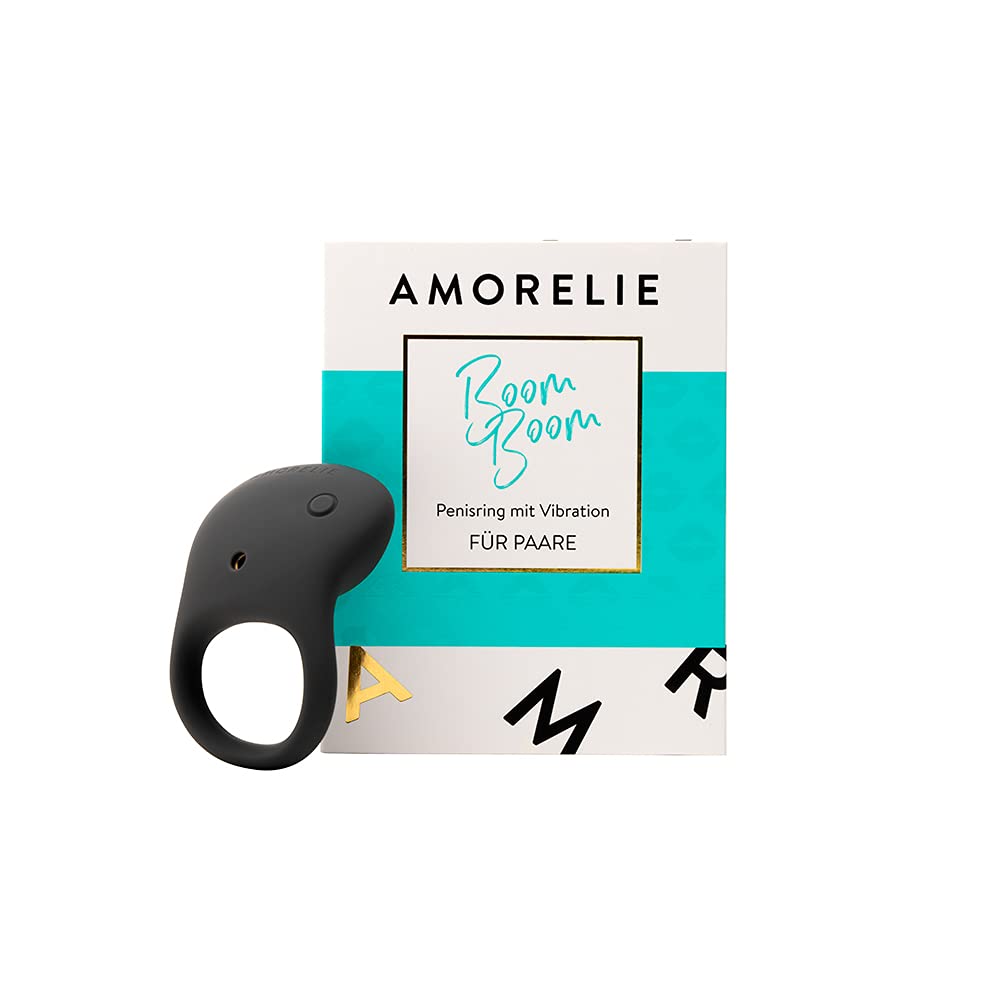 AMORELIE Boom Boom - Penisring mit Vibration Fr Paare  3-3,5cm,  Wasserdicht Akku : Amazon.de: Drogerie & Krperpflege