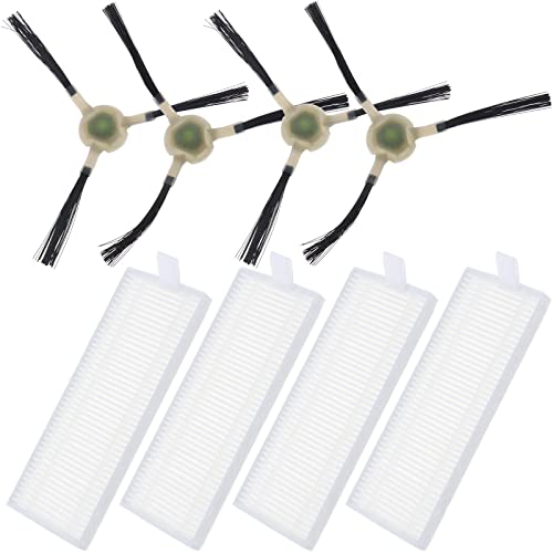 Brosses latérales et filtres HEPA compatibles Lefant M210 M210B M213
