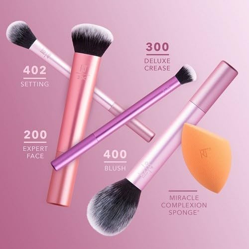 Wadhwa Enterprises Celebrity Makeup Brush for Womens and Girls|real tech New 4 brush + 1 Puff Combo Wadhwa Enterprises Celebrity Makeup Brush for Womens and Girls|real tech New 4 brush + 1 Puff Combo