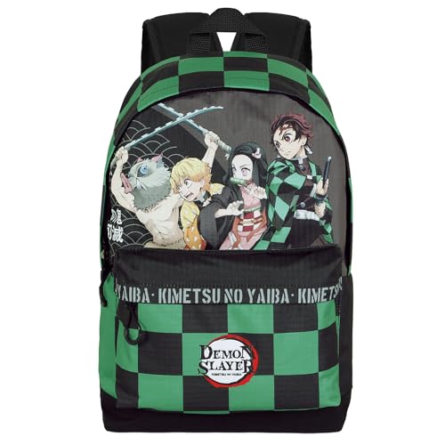 Demon Slayer Fan HS Backpack 2.2 Akushon, Multicoloured, Einheitsgröße2