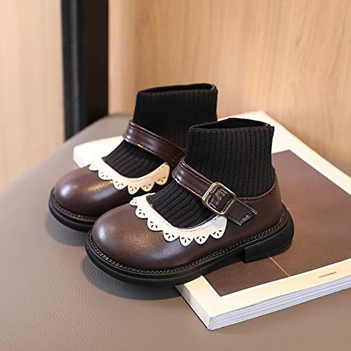 Fashion Autumn And Winter Children Boots Girls Socks Boots Thick Soles Non Slip Comfortable Toddler Winter Shoes Girls2