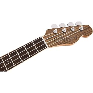 Fender Rincon Ukulélé ténor V2 Touche Ovangkol Naturel - Les Beatles, Paul McCartney, John Lennon, RIngo Starr, George Harrison Fender Rincon Ukulélé ténor V2 Touche Ovangkol Naturel – Image 5