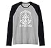 Uomo Nonna in barca come normale ma refrigeratore divertente nonno Maglia con Maniche Raglan