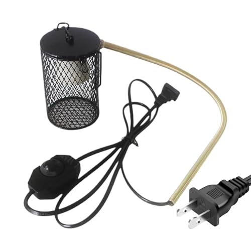 Support pour lampe thermique reptiles accessoires couverture aquarium serre - 2