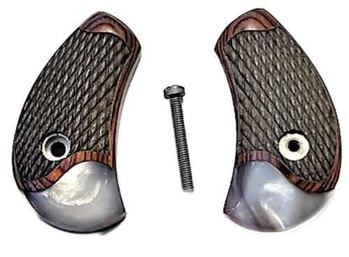 Premium Gun Grips Compatible Replacements for North American Arms Rosewood and Pearl Accent - Premium Gun Grips