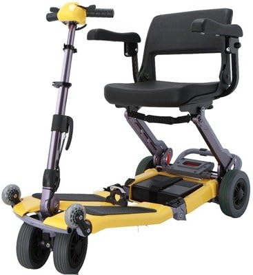 Luggie Mobility Scooter Suitcase: (No), Color: Red, Arm Rests: (No)