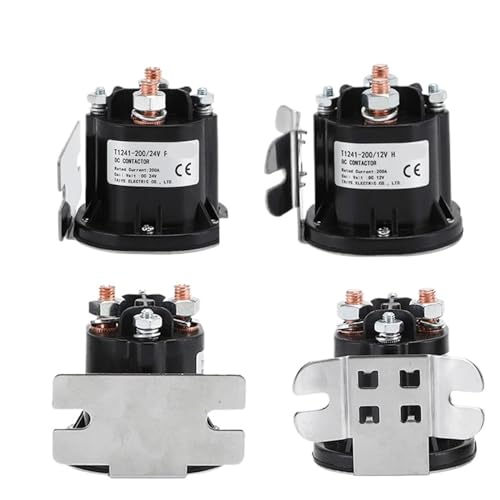 Contacteur 200A 1NO angle d'arc prévenant la surchauffe de batterie de treuil 72V