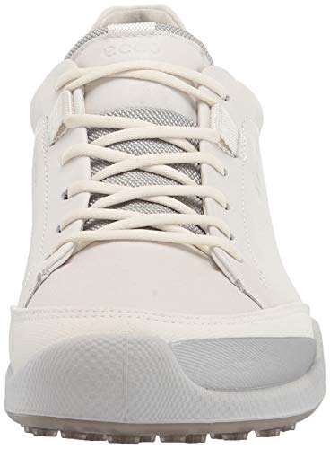 Ecco Men's Biom Hybrid Hydromax Water-Resistant Golf Shoe, White/Silver Metallic/White, 11-11.5 #TOP1