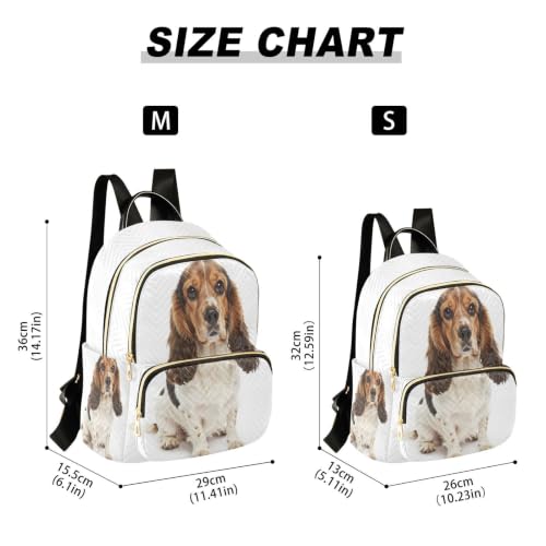 Sac à dos chien tricolore mignon : rangez tout avec élégance sans effort