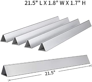 SHINESTAR 21.5 inch Flavorizer Bars for Weber Old Spirit 210, Genesis Silver A