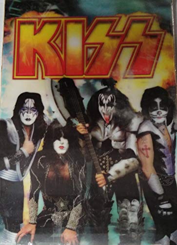 Poster 3D Kiss 47 x 67 cm pour habiller le mur d'un salon moderne