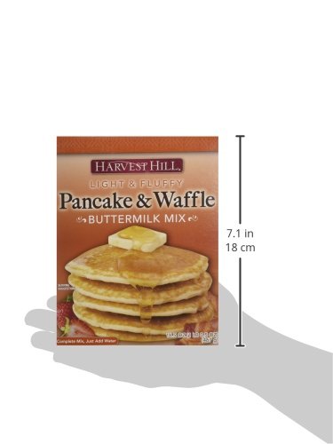 Harvest Hill Light And Fluffy Buttermilk Pancake Mix 16.5 Ounce (3 Pack) #TOP4