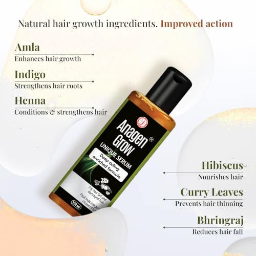 Image of Caredura Products Anagen Grow Unique Serum, Multi, 100ml (JRK09)