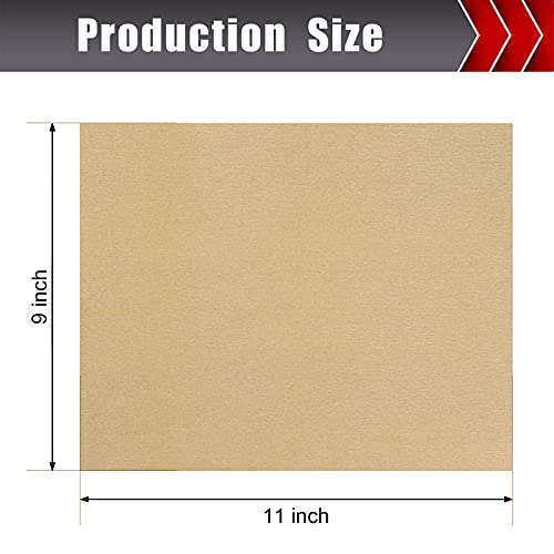 Boshcraft 25 Pcs Sandpaper, Sandpaper Assortment Sandpaper For Wood Metal Furniture Hand Sander Sand Paper 80/120/150/220/320 Grit Sandpaper Sheets Cut For Use 9" X 11" #TOP5