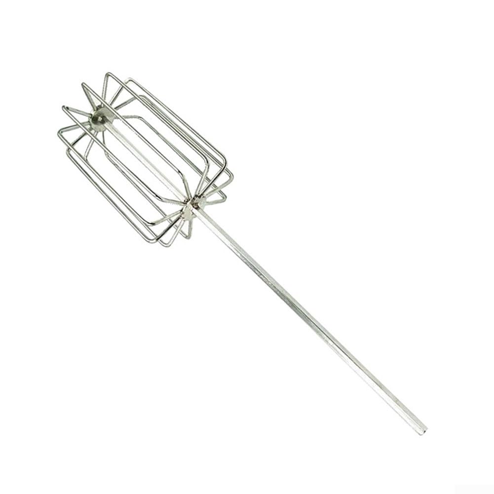 Mezcla sin esfuerzo con 11 cuchillas de acero inoxidable mezclador de cebo de tierra, ideal para pesca de carpas