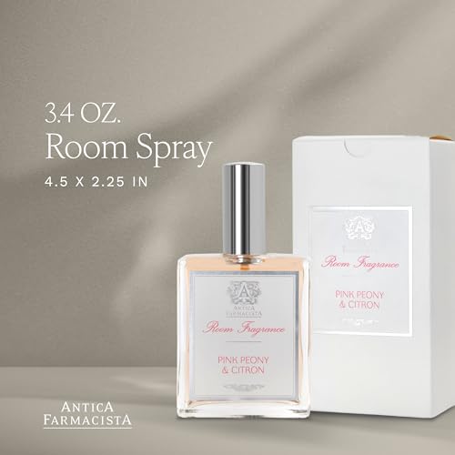 Image of Antica Farmacista Room Spray - Elegant House Spray - Long-Lasting, Room Fragrance - Luxury Gift for Housewarming - Pink Peony & Citron, 3.4 fl oz