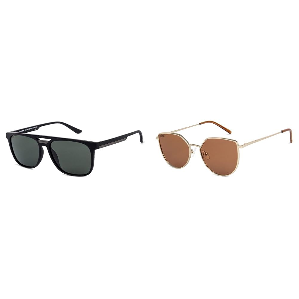 Vincent Chase Couple Sunglasses by Lenskart | Combo Sunglasses