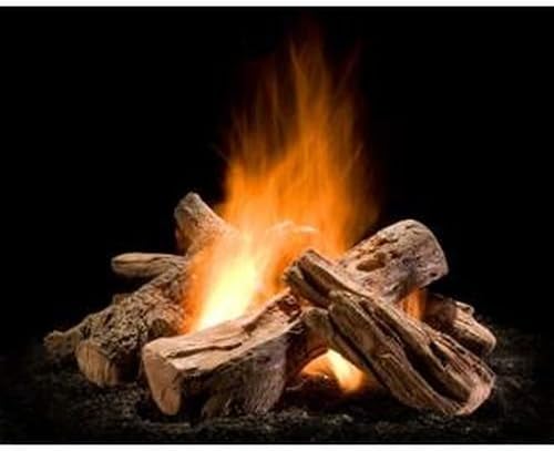 Hargrove Wilderness Split Outdoor Gas Firepit Logs - 30"