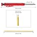 SagaSave 8 Pack Mechanical Carpenter Pencils Set 2-in-1 Multifunctional Deep Hole Marker Tool, 36 Refills for for Woodworking Architect (Set B)