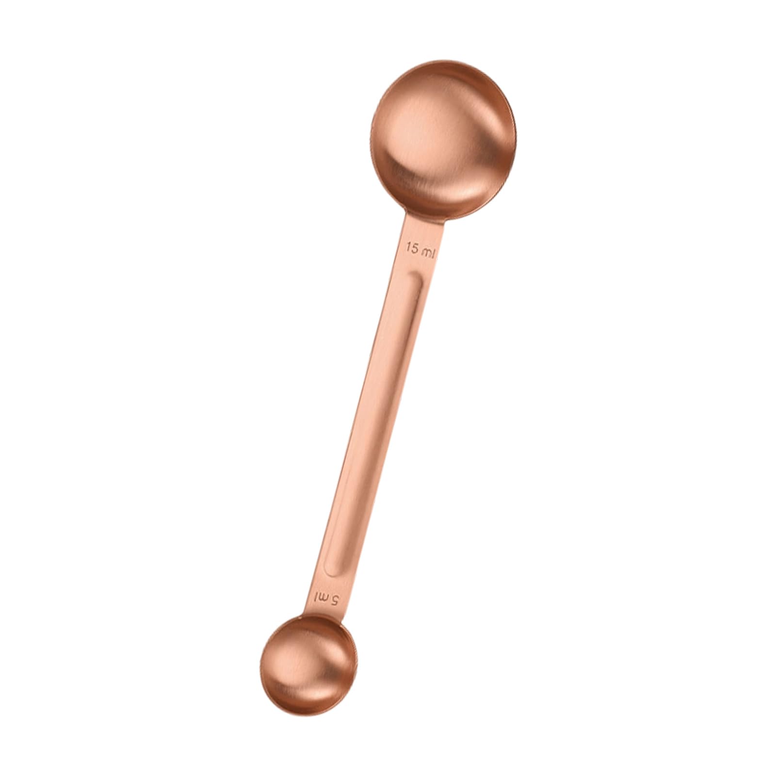 hogtnd Professional Double Side Measuring Spoon Coffee Tamping Scoops for Coffees Beans Flour Sugar Ergonomic Double Ended with Scale for