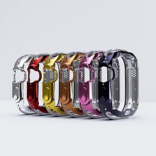 Protection écran iWatch 8 Ultra antichoc en TPU flexible gris sidéral - 4