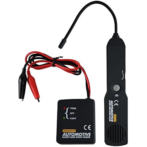 Automotive Circuit Tester Tracer Wire Short Circuit Finder DC 42V Circuit Breaker Tracker Short and Open Finder Detector Probe Car Diagnostic Tools Cover