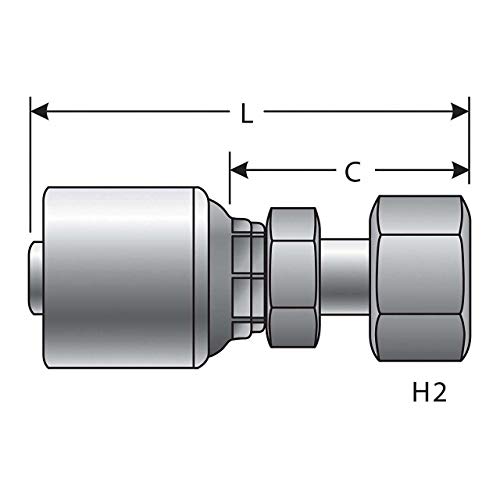 Image of Gates G25645-0410 Hydraulic Coupling