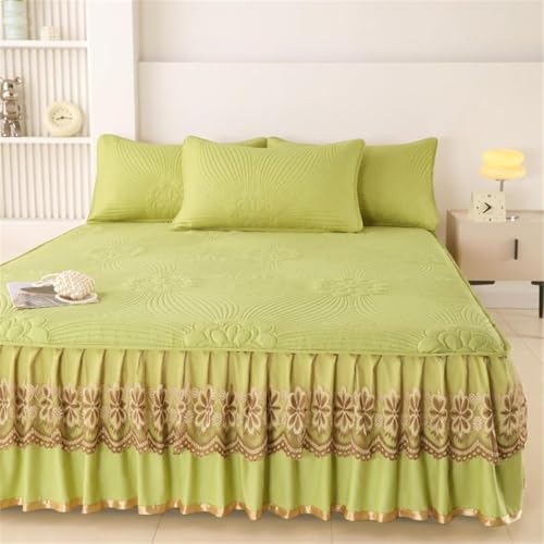 Drap-Housse en Microfibre Douce de Qualité Supérieure avec Jupe de Lit Intégrée