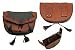 SZCO Supplies Medieval Black/Brown Belt Bag Leather Bag