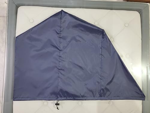 Saiish® Nylon Dust Cover for Large Microscopes & Equipment, Navy Blue, 54x44x54 cm