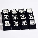 Aplicación: Portátil Cap teclado tecla clave mecánica 1 juego de Transporte de gama alta retroiluminada tecla clave for cómics y la animación niñas Tunxing Forro teclado cubierta de la tecla for Mecánica Zona F