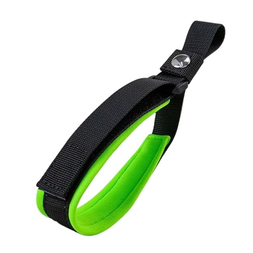 KiBcsLic Wrist Strap for Dog Leash Short Dog Leash 50cm Wristband, Wrist for Outdoor, Backyard Hiking Jogging, Green