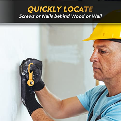 Suplutux Magnetic Stud Finder, Magnet Stud Finder Tool, Metal Detect Stud Ball Through 5/8" Drywall, Wood Or 3/4" Plywood Paneling, Ceramic Tiling, Etc #TOP5
