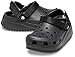 Crocs Unisex Classic Hiker Clogs, Black/Black, 11 Men/13 Women