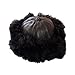 Price comparison product image Dazoriginal Russian Hat Cossack Ladies Beanie Leather Faux Fur Ski Winter Black